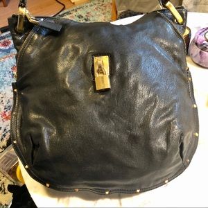 Marc Jacobs Black Leather Paradise Angie Purse